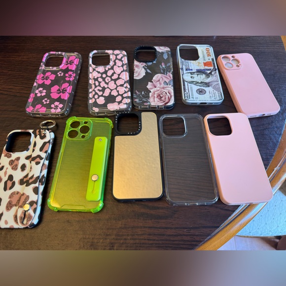 Lot of Assorted iPhone 13 Pro Cases